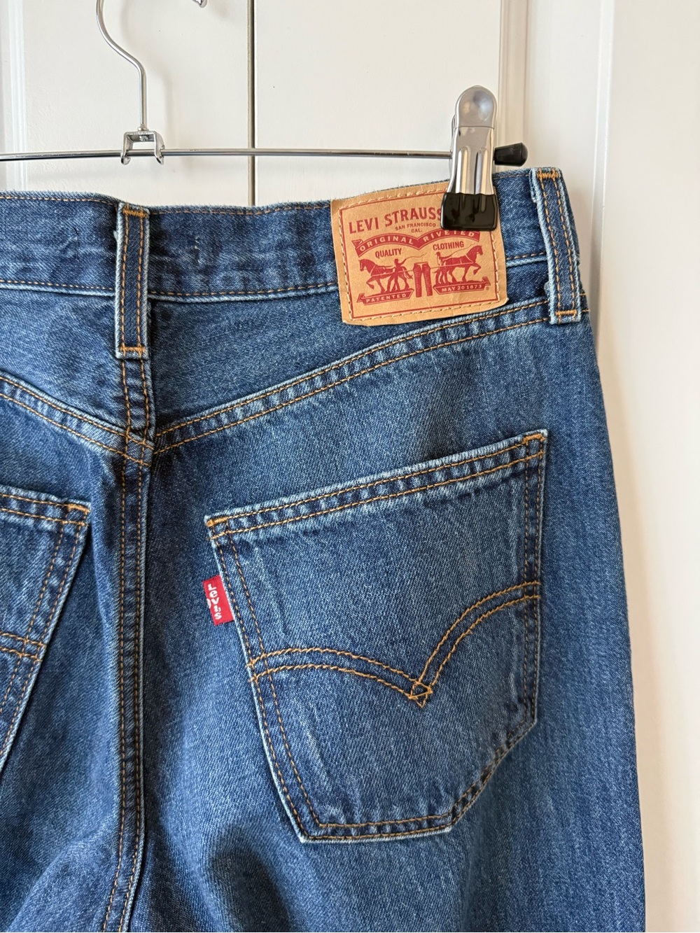 Levi's Low Pro Straight Leg Denim Jeans Size 25"